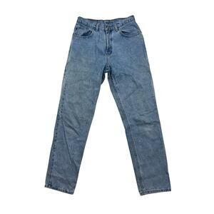 Vintage Polo Jeans Ralph Lauren Womens 8 x 31 Relaxed Fit High Rise Blue Jeans